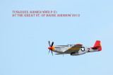 The Great St. of Maine Airshow  - CAF Red Tail Squadron - P-51C Mustang