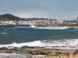 Windy Day at San Antonio Bay