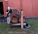 Dylan with Cider Press