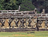 Wonderful Stonework At Angkor Wat