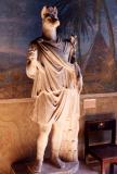  The God Anubis, god of mummification in Roman style.