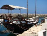 Boat in Kyrenia Harbor