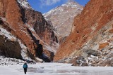 Chadar - winter trek in Zanskar (2009)