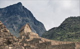 Machu Picchu mountain backdrop
