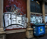 Graffiti in Soho, Crosby and Broome Streets