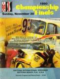 Daytona 1980 Race Progam