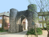 Castle Acre , the Bailey Gate.