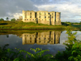 Carew  Castle  in  early  morning  sunshine.