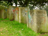 WW2  Tank  traps.