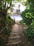 Wealdway  path  leaving  Jevington.