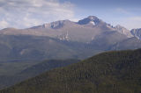 View of Longs Peak from Many Parks Curve