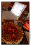 Waffles and Strawberries