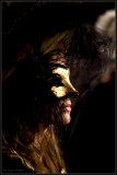 Lady in gold mask