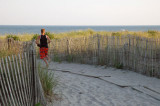 Early Evening Beach Scene