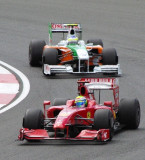 Felipe Massa, Ferrari & Giancarlo Fisichella, Force India