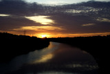 The Ribble at Sunset