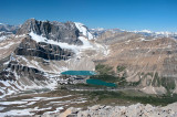 Skoki lakes and Ptarmigan peak