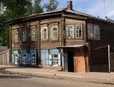 Old houses in Irkutsk
