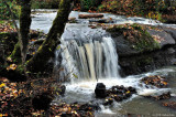 Falls On Hills Creek At Jasper, Oregon