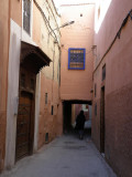 the side streets are always quieter, but often dead-end