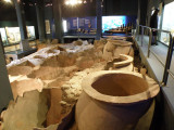 in the museum of the Roman docks