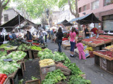 a weekly food market