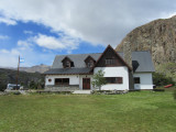 the park visitors center in the town of El Chalten