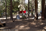 Day 11:  Rest day at Vemilion Valley Resort.  Our tent site.