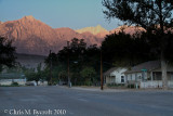 Mt Whitney from E Post St, Lone Pine
