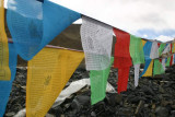 Prayer Flags Yamdrok Lake