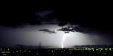 Lightning over San Antonio