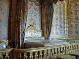 The queens bed, in which Marie Antoinette (and others) did actually sleep.
