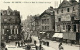 89. BRIVE - Place et Rue de lHtel-de-Ville