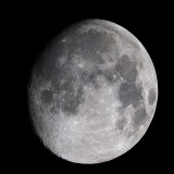 Waxing gibbous moon