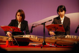 Music during Higashiyama Hanaturo festival of lights, Kyoto