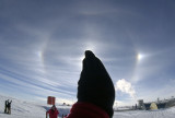 South Pole sundogs