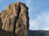 Rock formation that is part of Magma Ridge