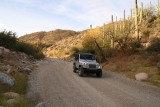 The Jeep in Whitford Canyon