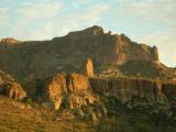 Picketpost Mountain late in the day