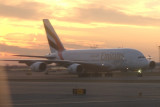 A-380 of Emirates @ JFK airport