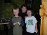 Dennis Scott son Ryan and Casey