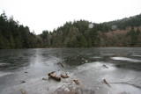 Smelly Lake (Fragrance Lake) - a few sprinkles of rain