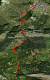 Mapa Ruta del Alba