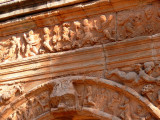 Detalle porter&#237;a del monasterio