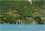 Lac de Serre Poncon - Kite surfing