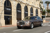 Rolls Royce Phantom along Siante Devote