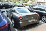 Ferrari 599 GTB Fiorano outside Le Casino de Monte Carlo