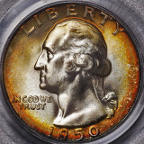 Washington Quarter 1950 Obverse Denver Mint