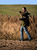 Falconer with Golden Eagle