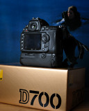 Nikon D700 - Back